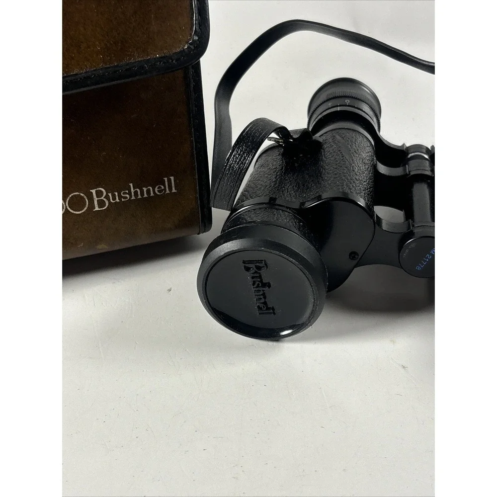 Bushnell Sportsview 7x35 Binoculars Wide Lens Fully Coated Optics Carrying Case